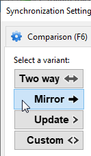 Double-click synchronization variant